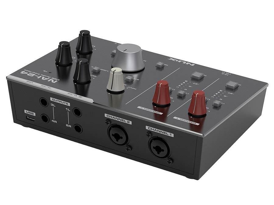 NUX NAI-24 USB audio interface Klasse A 2-in4-out, Computers en Software, Geluidskaarten, Extern, ., Nieuw, Ophalen of Verzenden