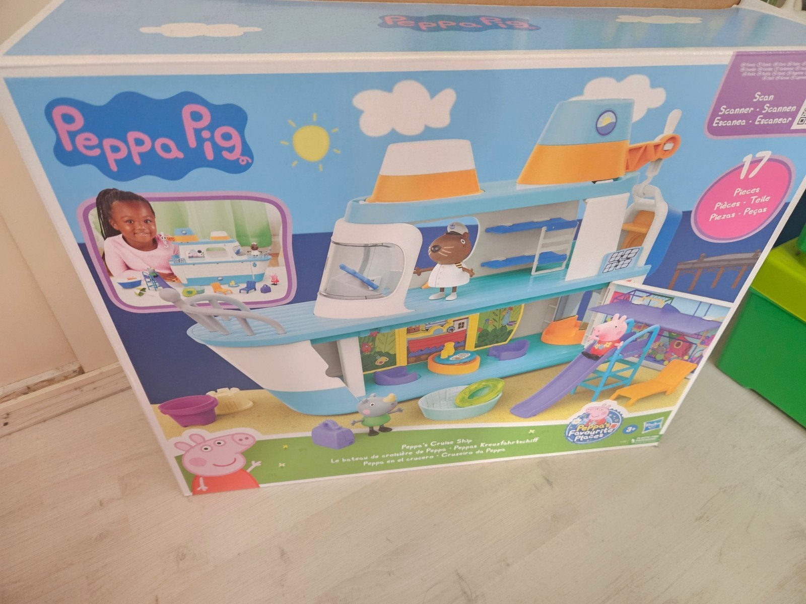 Peppa big boot in doos, Ophalen, Gebruikt, Jongen of Meisje