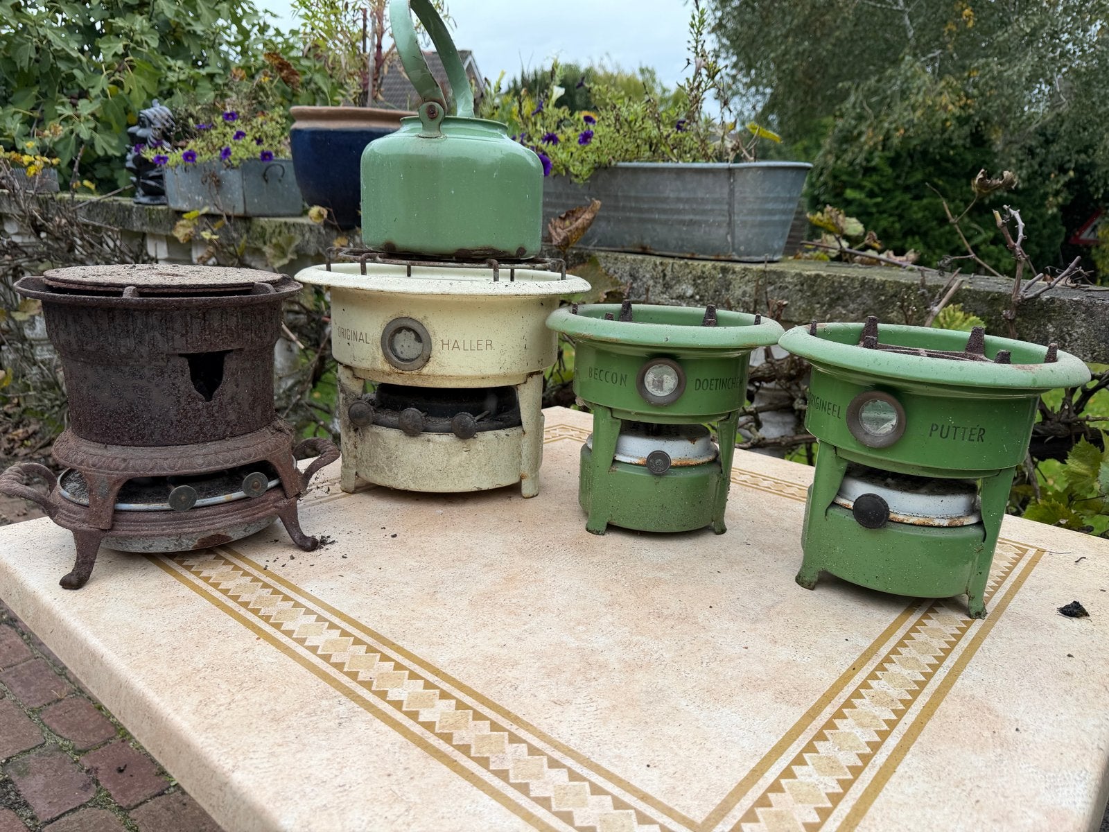 Antieke Petroleumstellen - Diverse Modellen, Ophalen of Verzenden