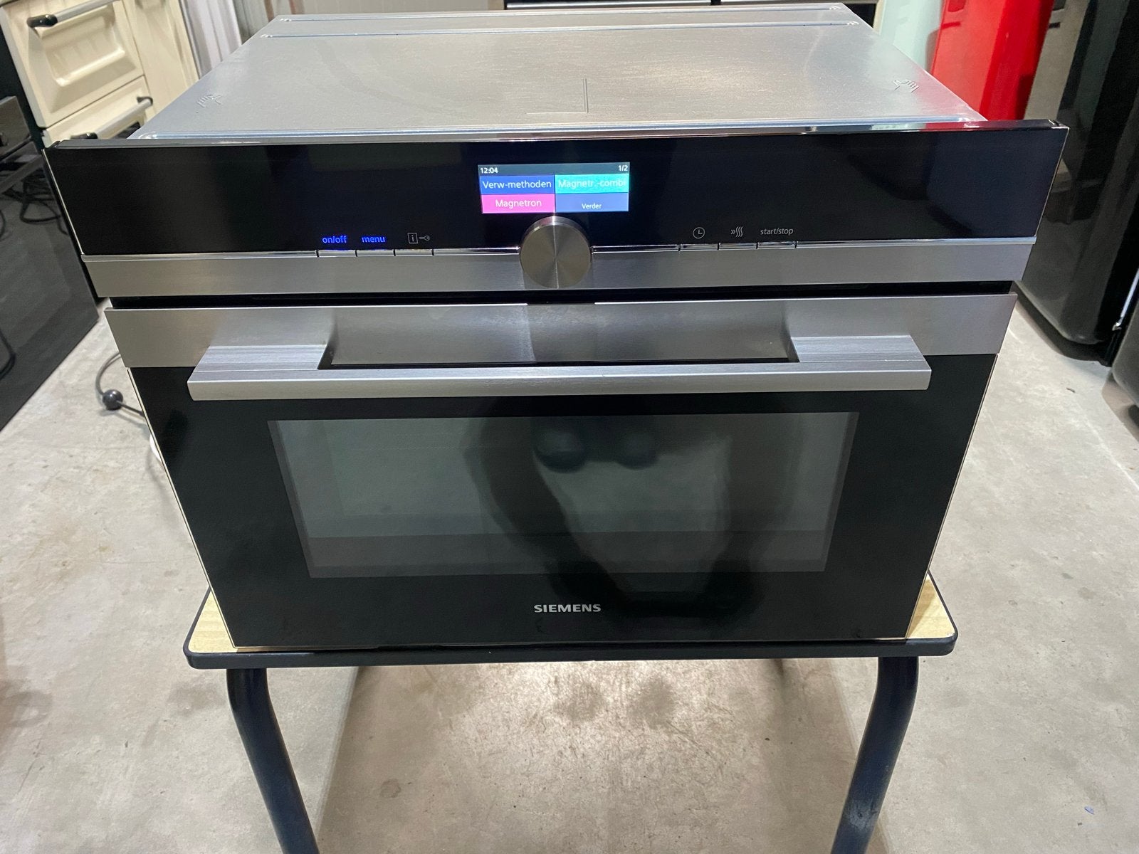 Siemens Inbouw Combi-oven met Magnetronfunctie, 45 tot 50 cm, Hete lucht, 60 cm of meer, Siemens