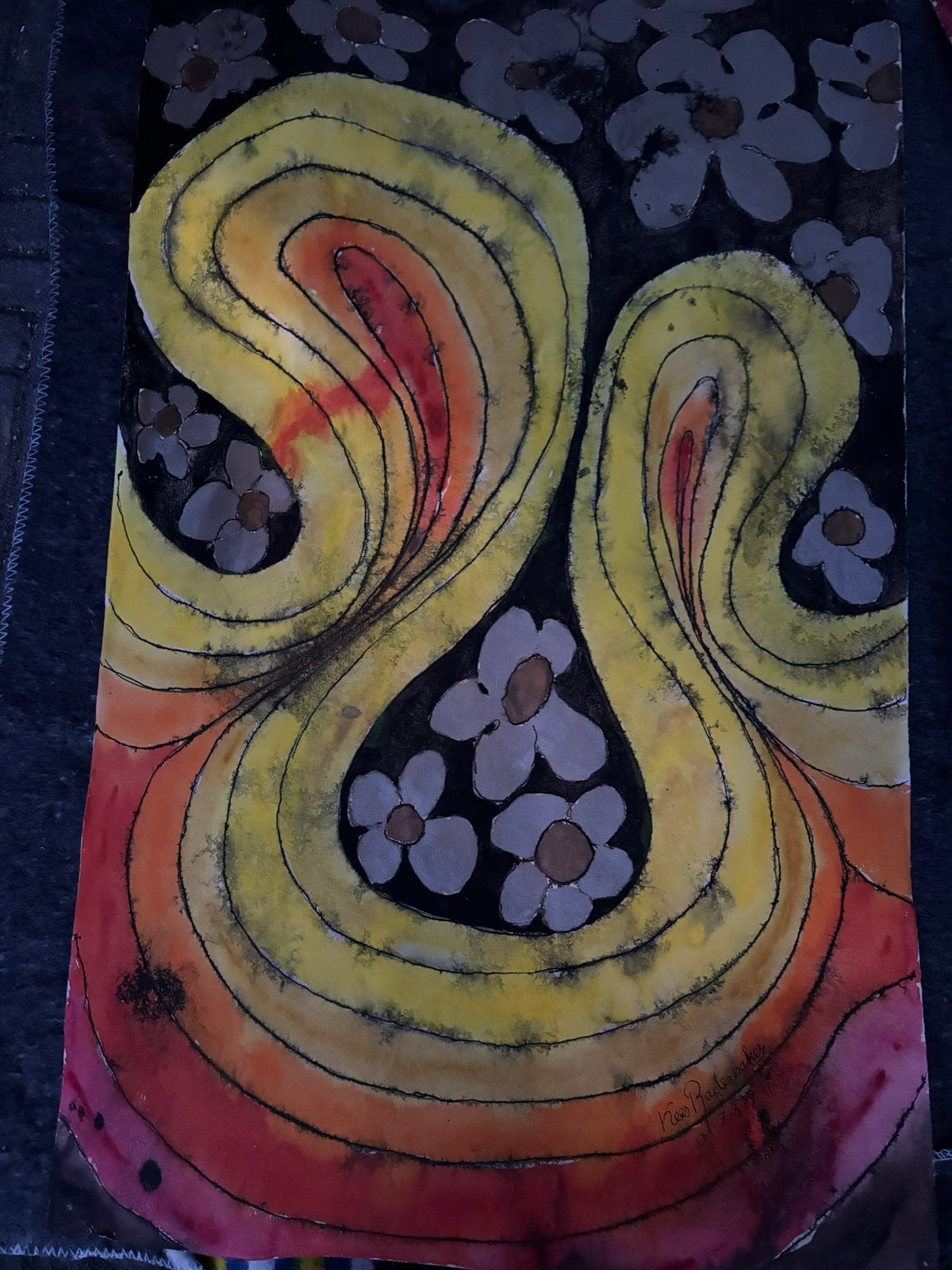 Olie verf schilderij!, Ophalen