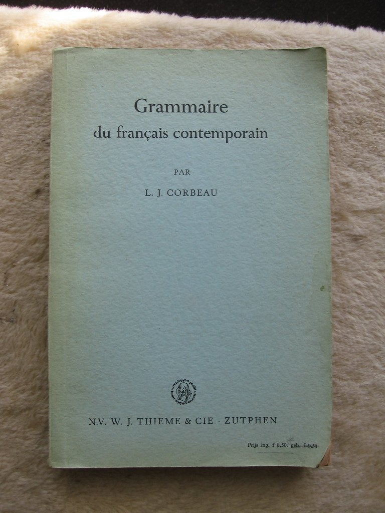 L.J. Corbeau - Grammaire du français contemporain, Ophalen of Verzenden, Gelezen, L.J. Corbeau