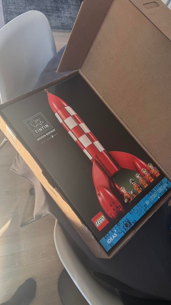 Lego - Tintin - Moon Rocket, Lego, Nieuw, Ophalen of Verzenden, Ideas