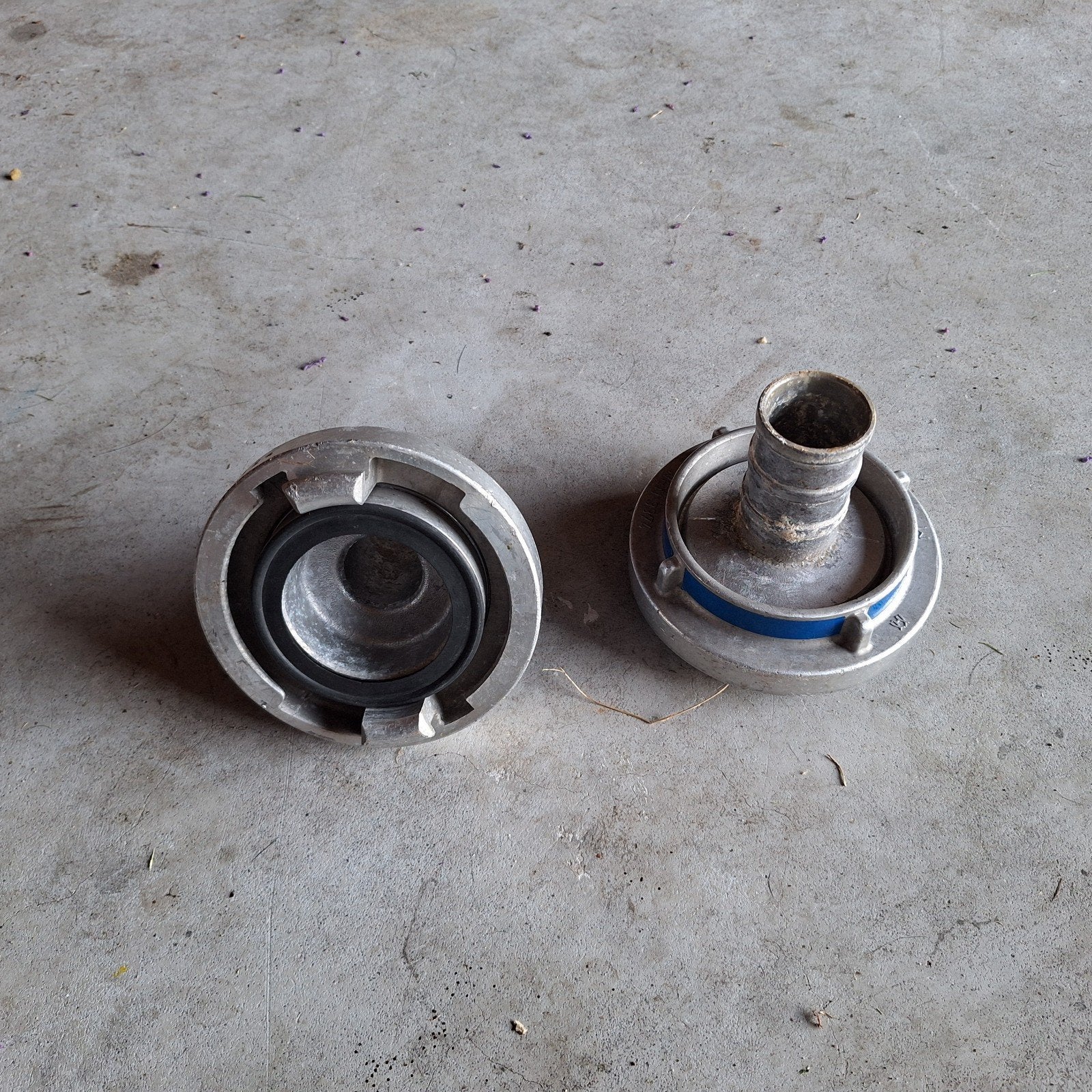 Storz koppeling 81mm 1,5 duims 4 stuks, Ophalen, Tuinslangkoppeling