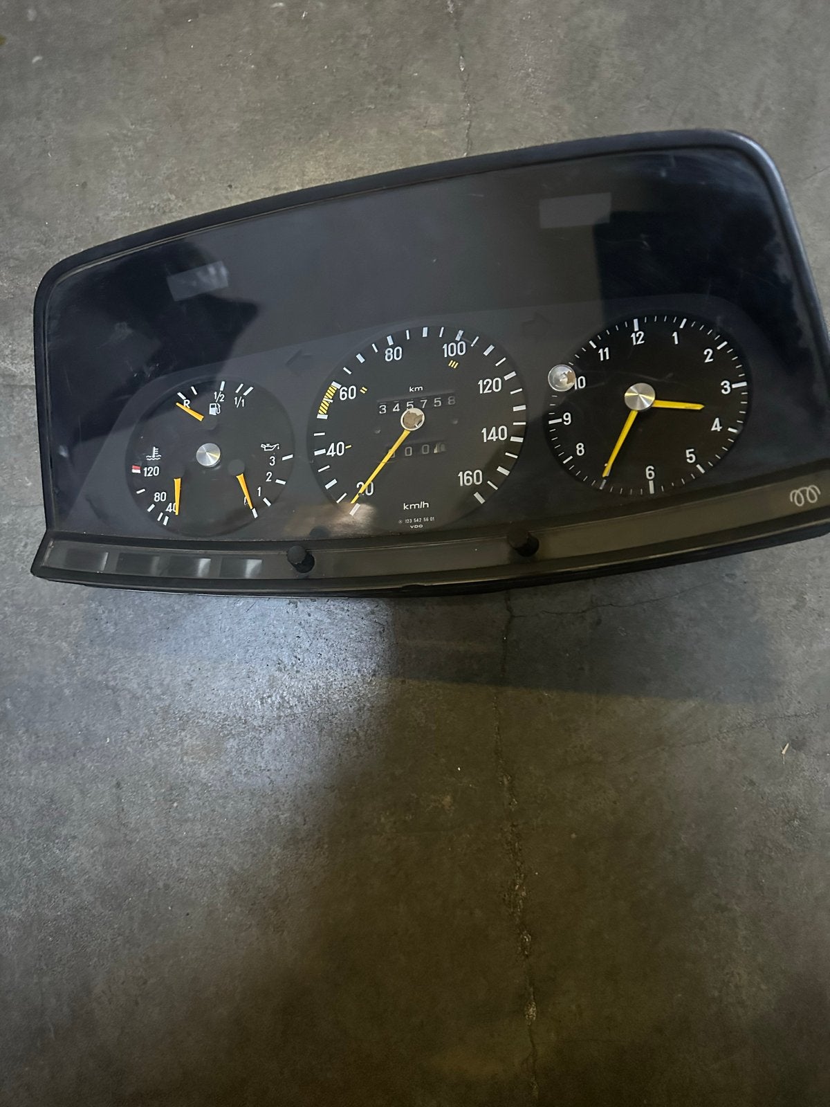 Mercedes-Benz W123 Dashboard Instrumentenpaneel, Auto-onderdelen, Ophalen, Gebruikt, Mercedes-Benz