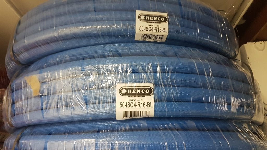 Henco Alpex buis geisoleerd Ø16-Ø20- Ø26 Blauw of Rood 50Mtr, Ophalen, Overige materialen, 6 meter of meer, Overige typen