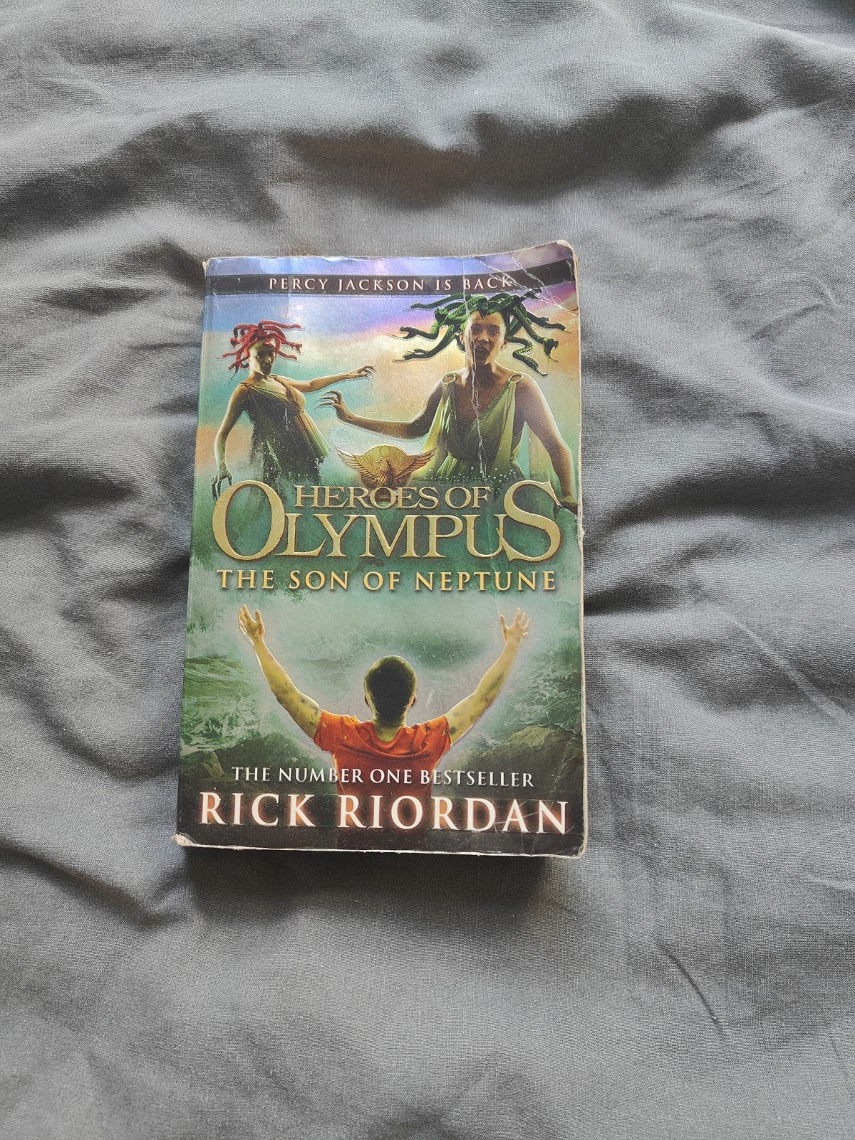 Heroes of Olympus: The Son of Neptune - Rick Riordan, Boeken, Ophalen of Verzenden, Gelezen, Rick Riordan