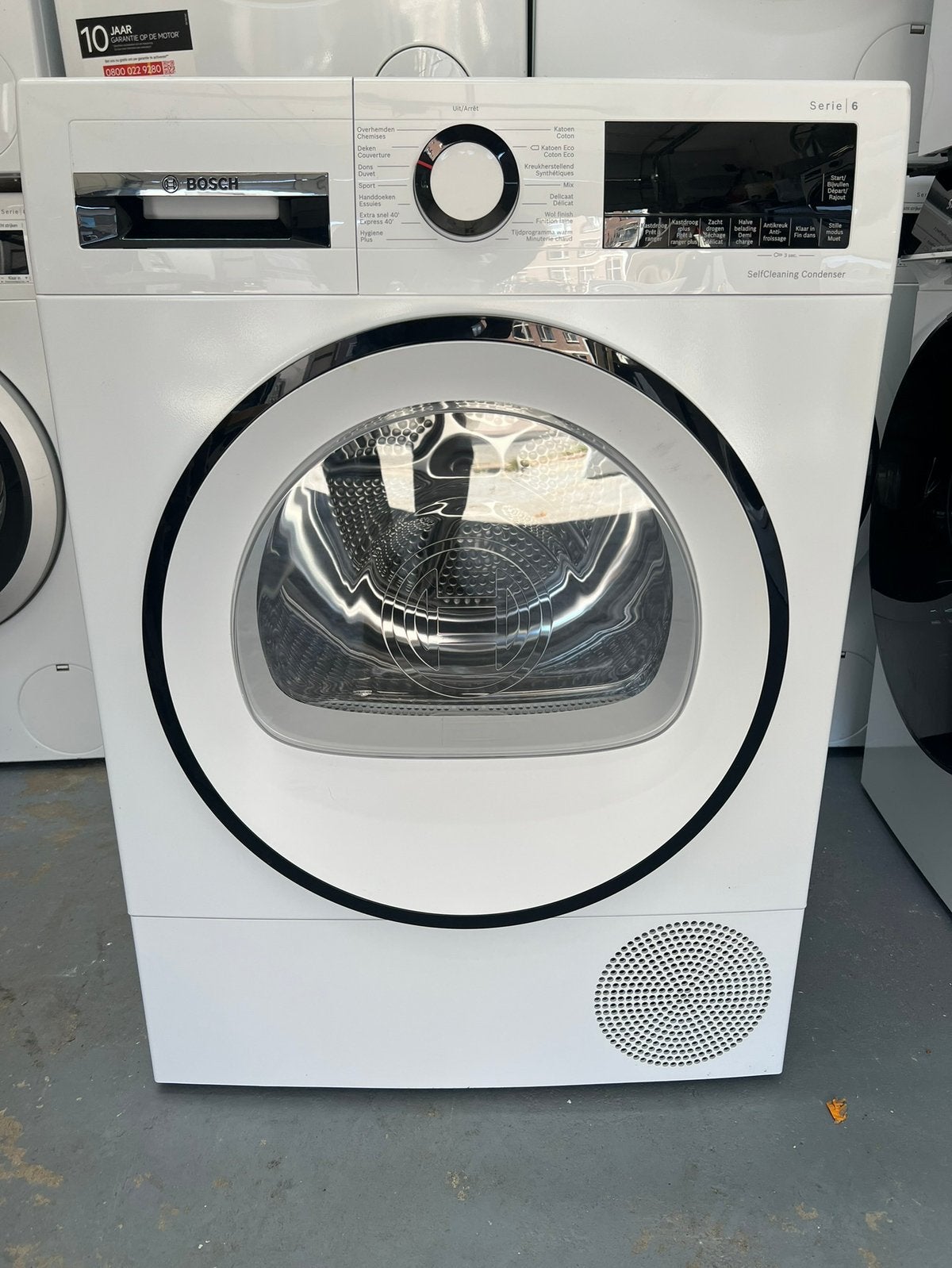 Bosch Serie 6 droger 9KG selfCleaning Condensor, Witgoed en Apparatuur, Wasdrogers, 6 tot 8 kg, Ophalen of Verzenden, Zo goed als nieuw