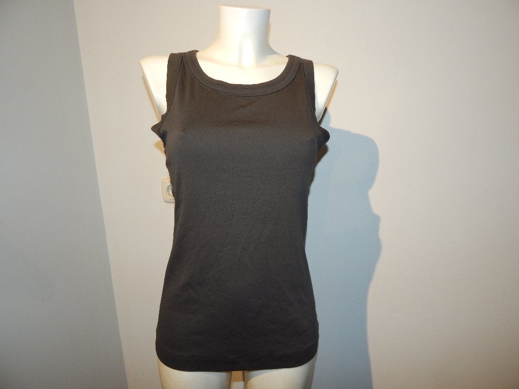 Marccain bruine basic basis tank top mt N4/40