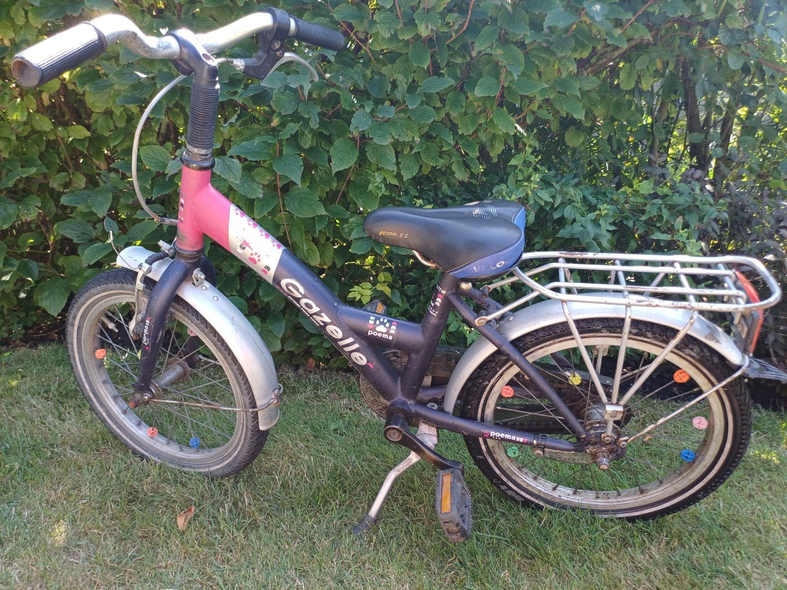 Gazelle Poema meisjes fiets 16 inch, Ophalen, Terugtraprem, Gazelle, 16 tot 20 inch