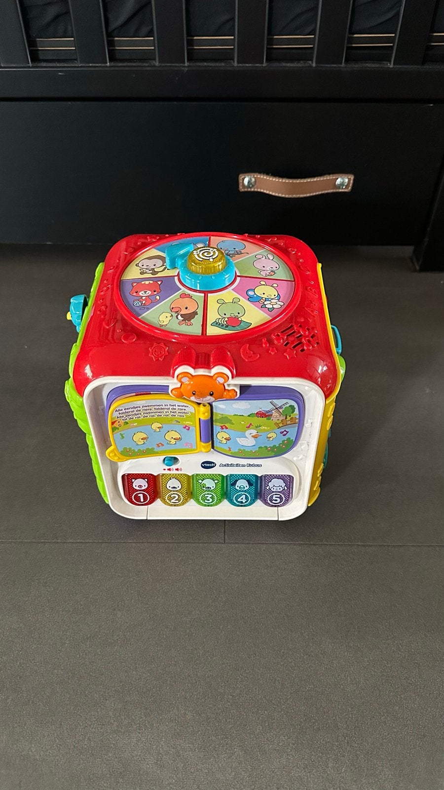 VTech Baby Activity Kubus - Interactief Speelgoed, Ophalen of Verzenden, Gebruikt, Overige typen, Met licht
