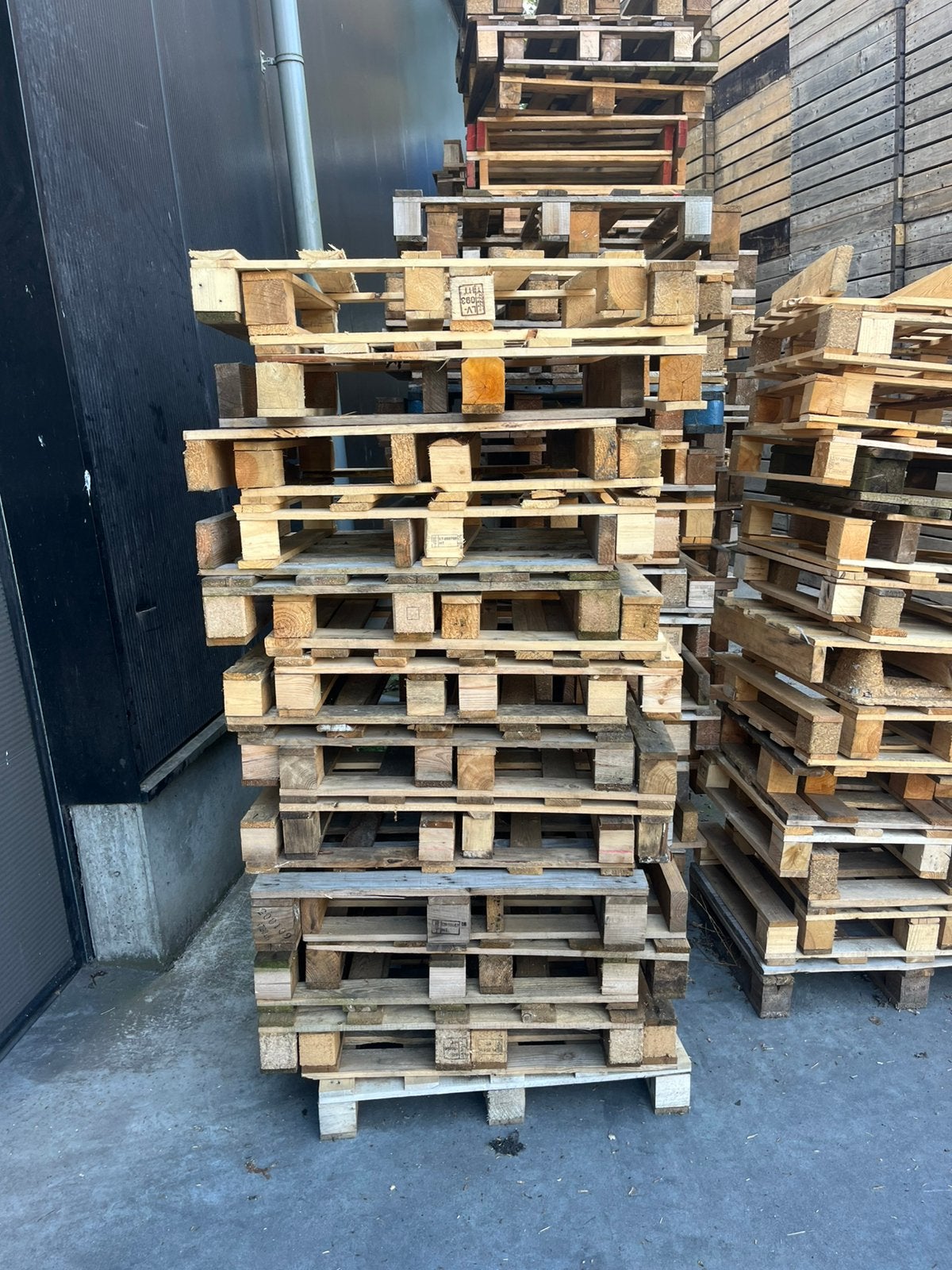 Partij 60x80 pallets, Ophalen of Verzenden, Zo goed als nieuw, 50 mm of meer, Pallet