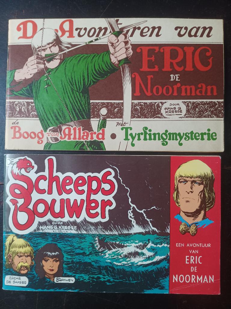 Eric de Noorman - 2 reclame uitgaven, Boeken, Stripboeken, Zo goed als nieuw, Meerdere stripboeken, Ophalen of Verzenden