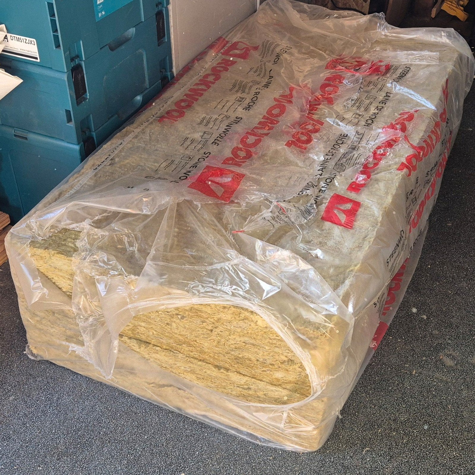 Rockwool isolatie, Ophalen, 4 tot 8 cm, Nieuw, Steenwol