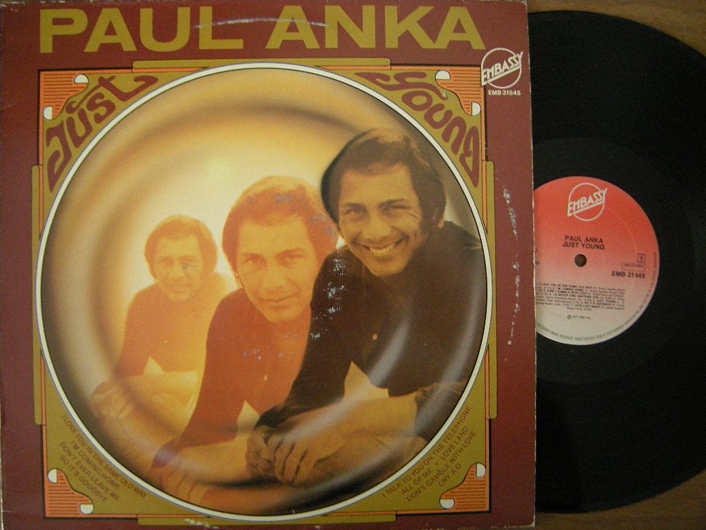 Paul Anka (Just Young), LP, Gebruikt, Ophalen of Verzenden, 12 inch