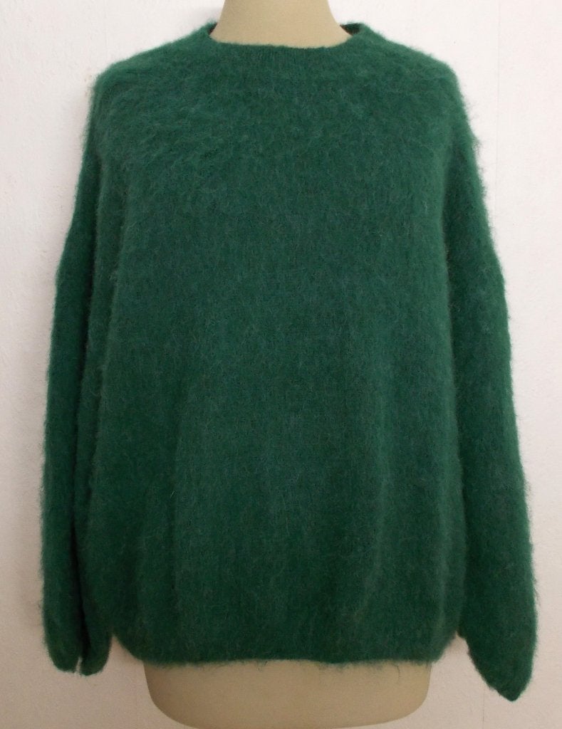 Zachte/warme/soepele 100% alpaca groene trui! XL, Verzenden, Nieuw, Maat 46/48 (XL) of groter, Groen