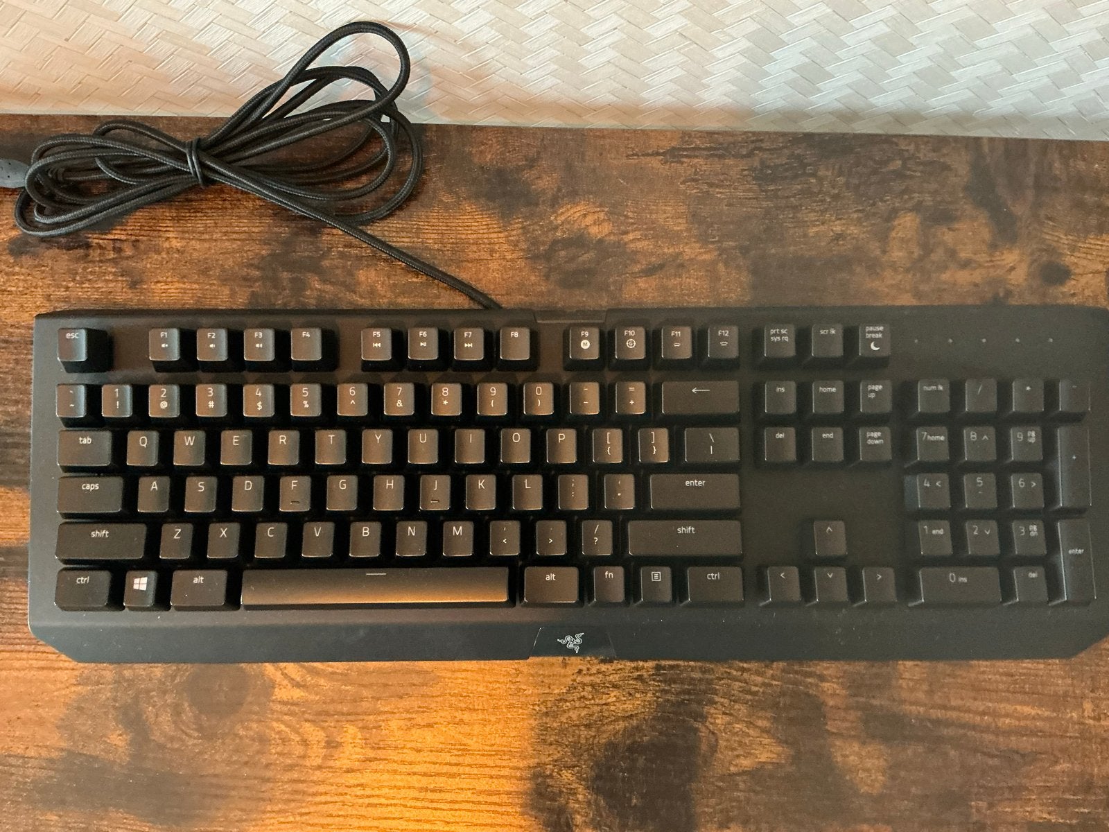 Razer BlackWidow X Chroma Gaming Toetsenbord, Computers en Software, Ophalen, Gaming toetsenbord, Zo goed als nieuw, Qwerty