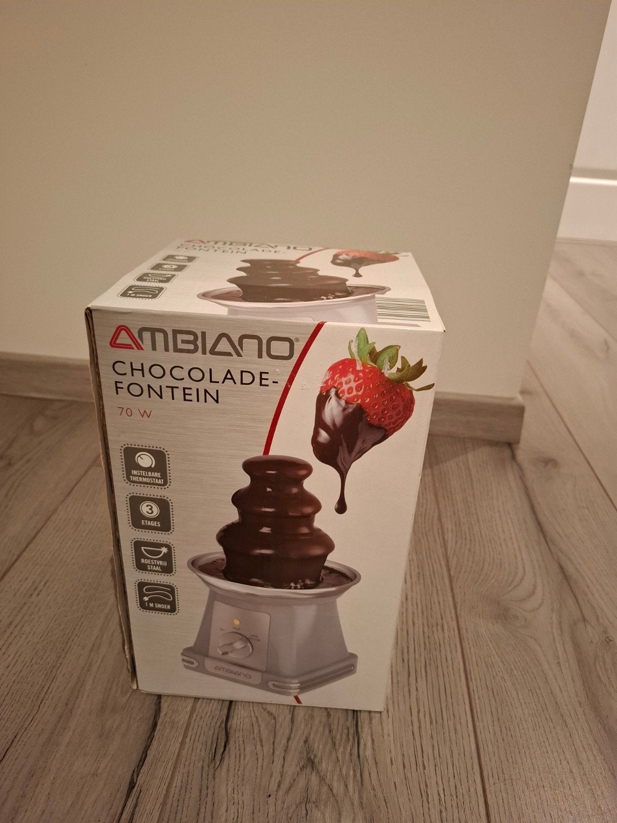 Ambiano Chocoladefontein 70W - Nieuw in doos, Ophalen of Verzenden, Nieuw