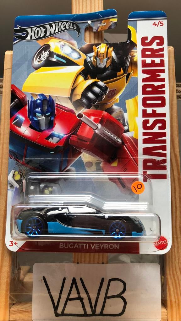 11 Bugatti Veyron Hot Wheels Hotwheels VAVB nieuw, Ophalen of Verzenden, Nieuw, Auto