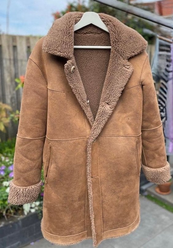 Winterjas, Ophalen of Verzenden, Gedragen, Bruin