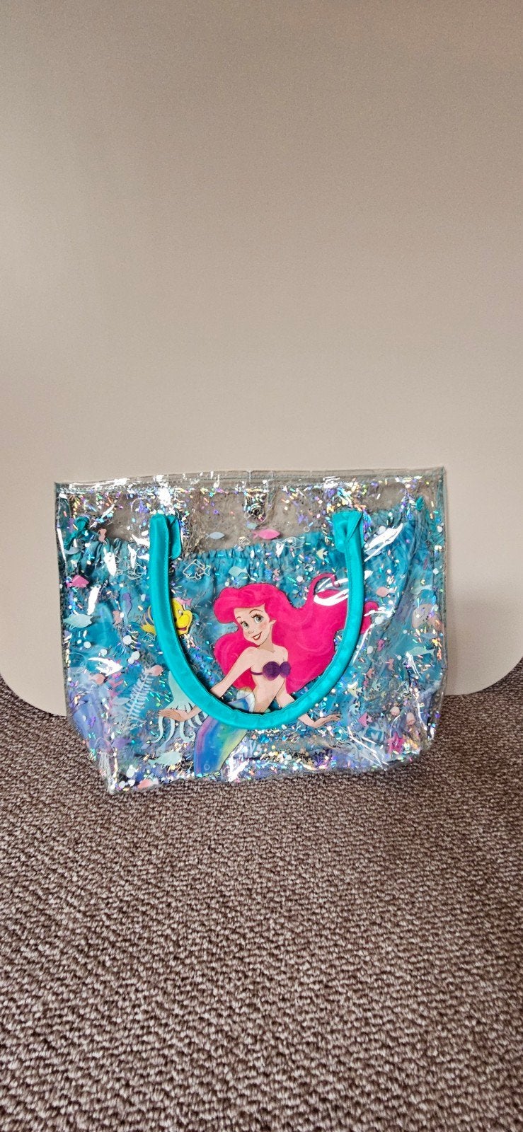 Disney Kleine Zeemeermin Ariel Strandtas, Ophalen of Verzenden, Gebruikt, Blauw, Overige typen