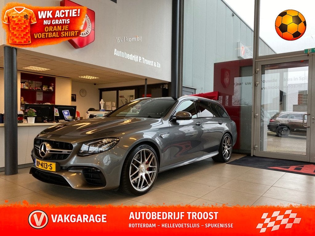 Mercedes-Benz E-Klasse Estate AMG 63 S 4MATIC Premium Plus,, Auto's, Mercedes-Benz, Bedrijf, Te koop, E-Klasse, 360° camera, 4x4