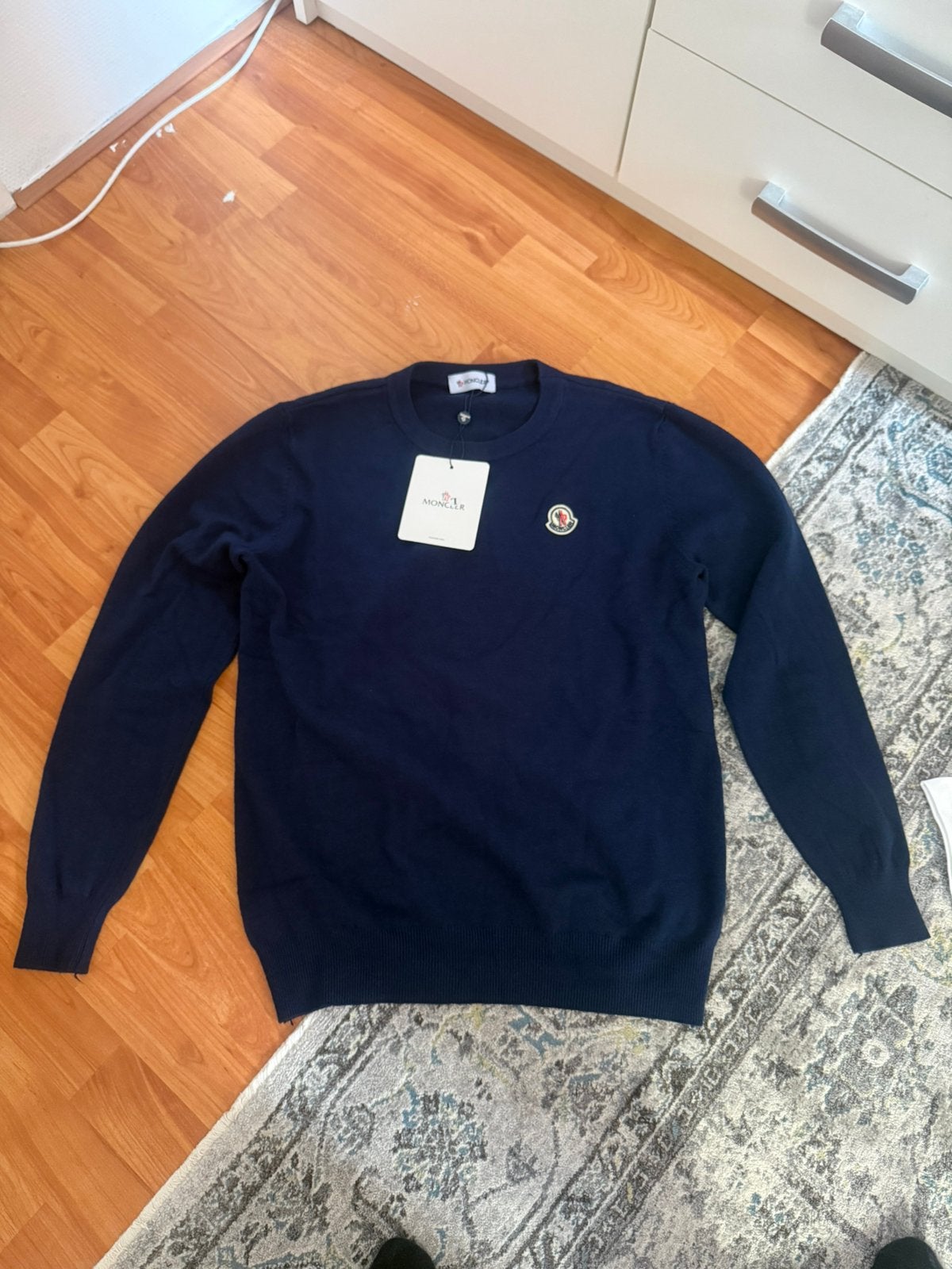 Moncler trui nieuw maat s/m, Ophalen of Verzenden, Nieuw, Zwart