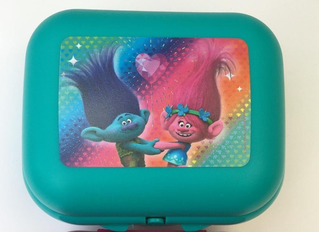 Tupperware Smartclip Twin Trolls Turquoise Nieuw, Ophalen of Verzenden, Nieuw, Bus of Trommel