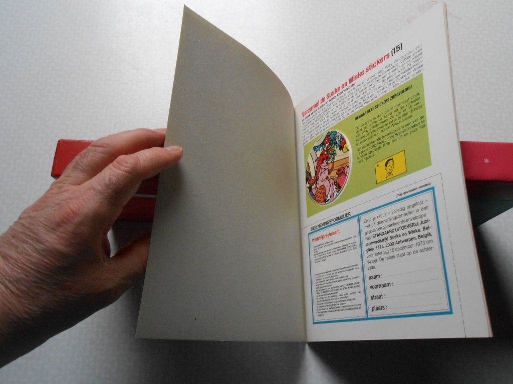 Robert en Bertrand 2f Het opgejaagde weeskind 1973 1 ste dru, Boeken, Willy Vandersteen, Eén stripboek, Nieuw, Ophalen of Verzenden