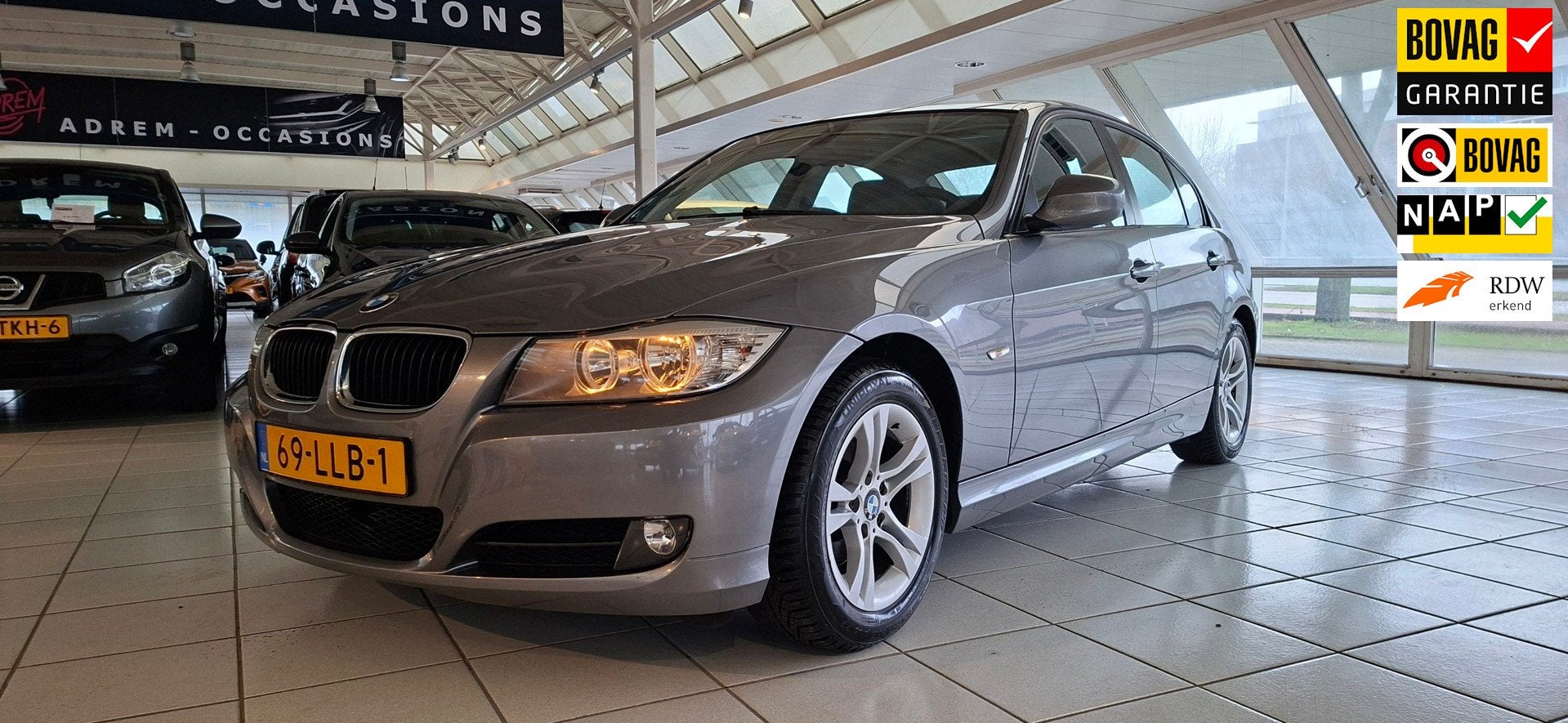 BMW 3-serie 316i Business Line lage km, NAP! Groot scherm me, 4 cilinders, 122 pk, Origineel Nederlands, Bedrijf