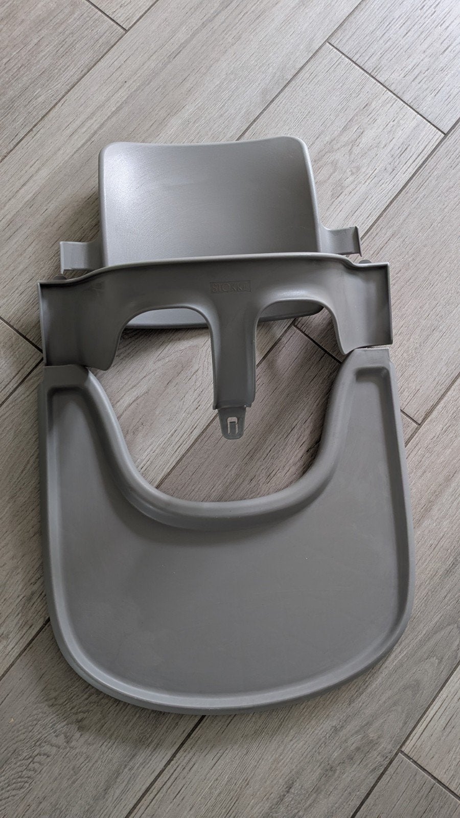 Stokke Tripp Trapp Baby Set met tuigje en eetblad, Kinderen en Baby's, Kinderstoelen, Ophalen of Verzenden, Gebruikt, Meegroeistoel