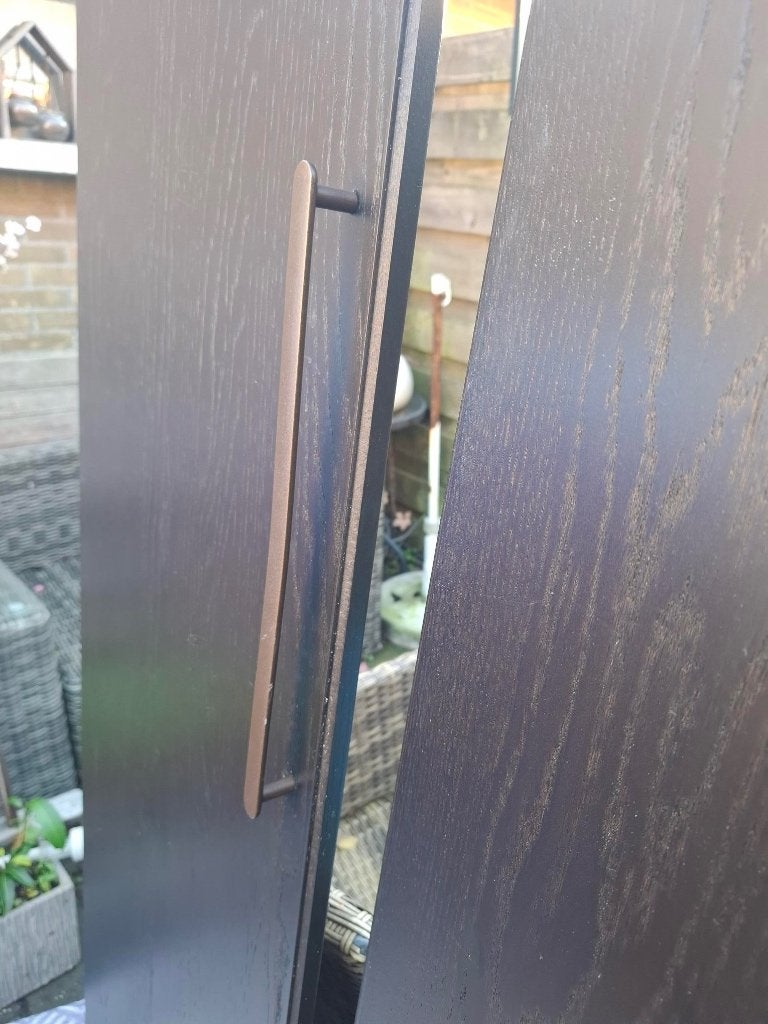 Bruin/zwarte IKEA PAX deuren, Ophalen, Gebruikt, 200 cm of meer, 50 tot 100 cm