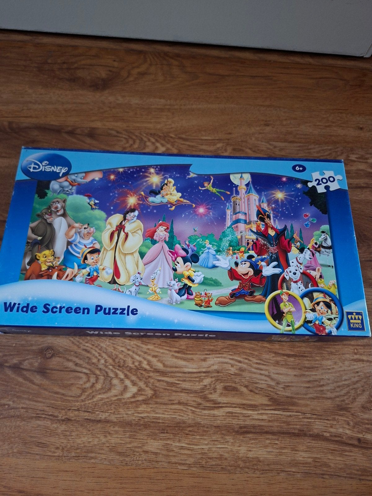 Disney Wide Screen Legpuzzel 200 stukjes, Ophalen of Verzenden, Meer dan 50 stukjes, Zo goed als nieuw, 6 jaar of ouder