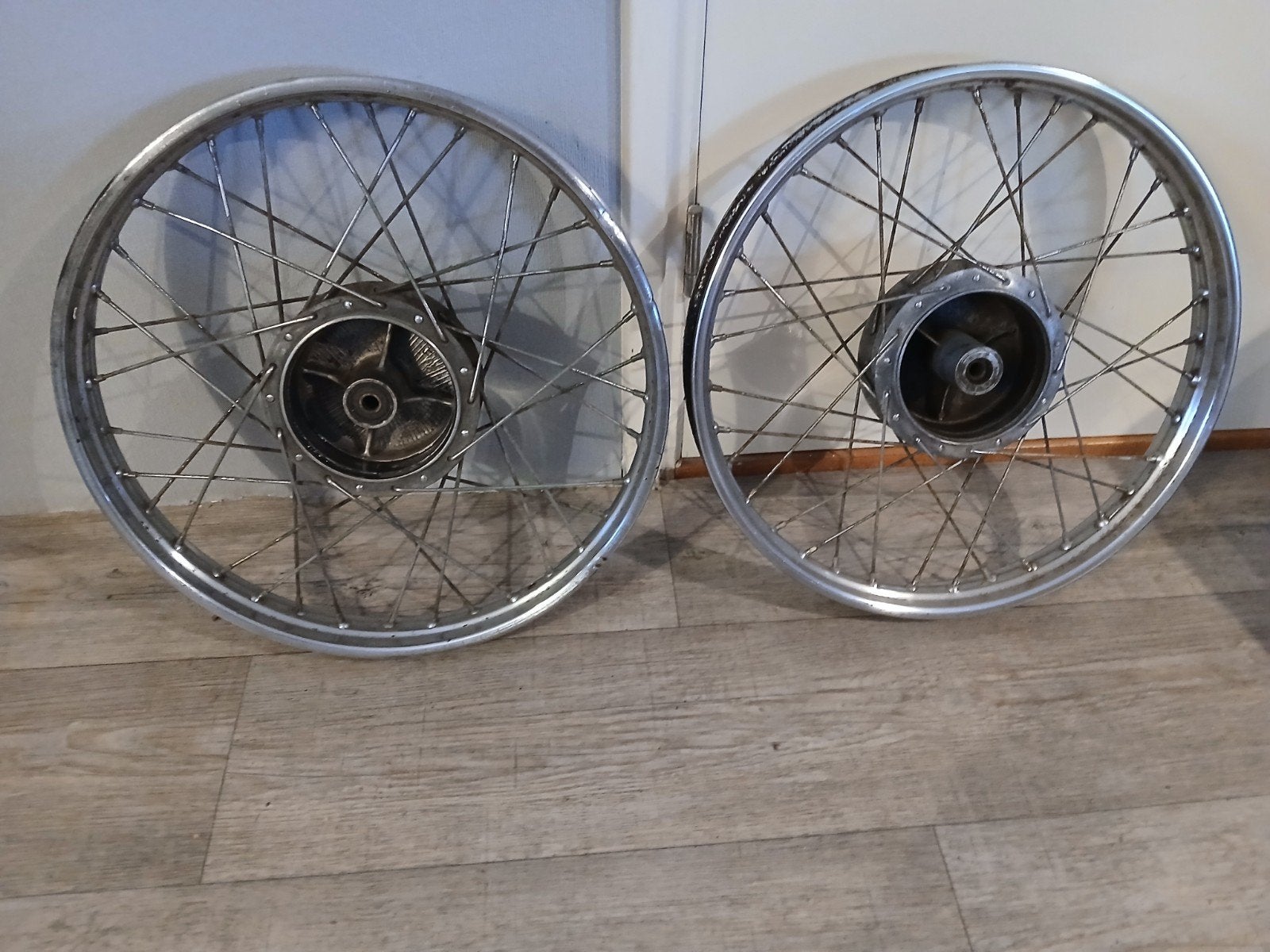 oude kreidler  wielen 17 inch zelf poetsen of voor naaf., Ophalen of Verzenden, Gebruikt, Overige typen