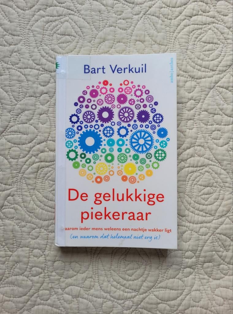 Bart Verkuil - De gelukkige piekeraar, Ophalen of Verzenden, Zo goed als nieuw, Bart Verkuil