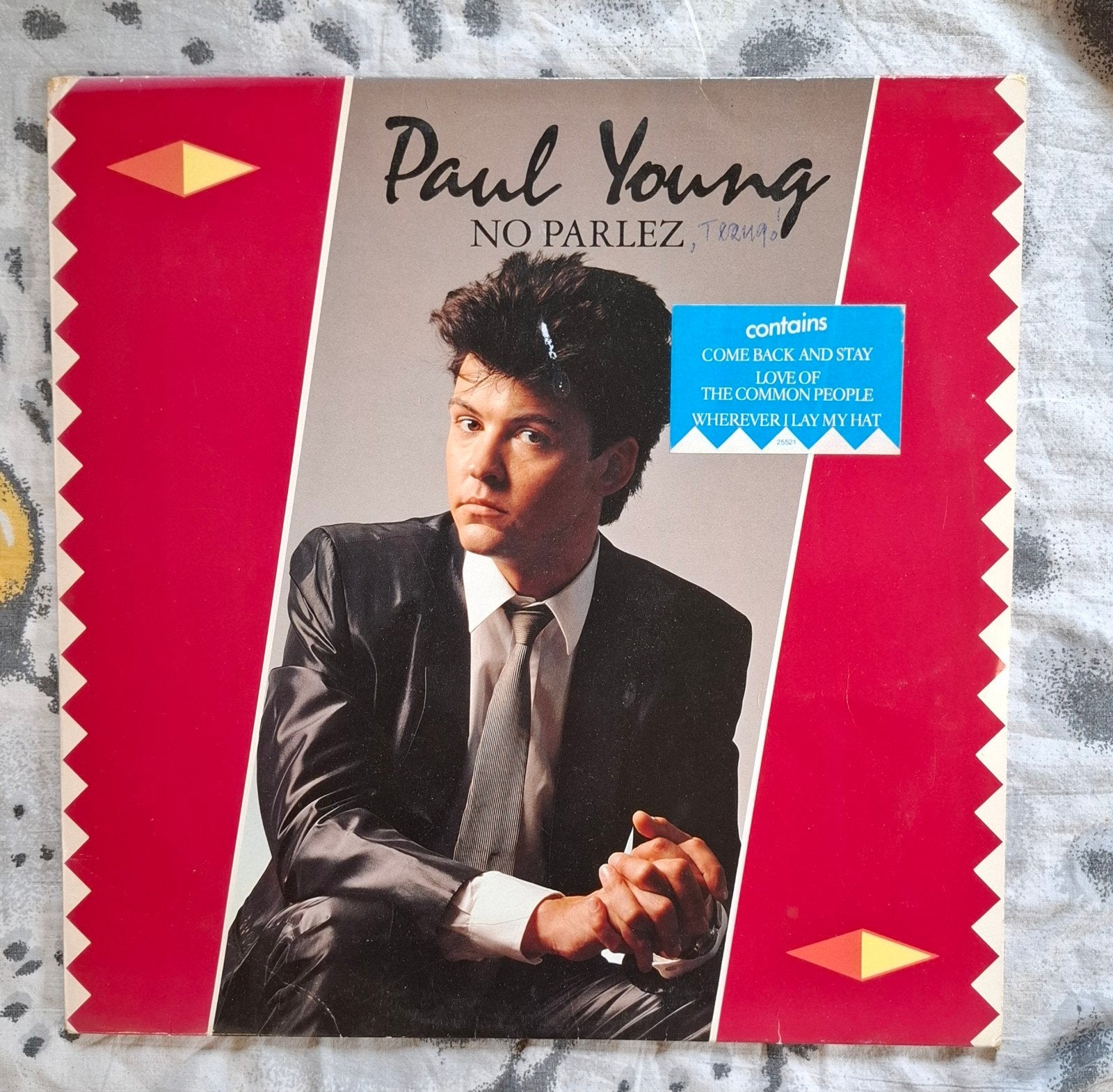 Paul Young - No Parlez LP (1983) Pop/New Wave, Cd's en Dvd's, Vinyl | Pop, LP, Gebruikt, Pop, Ophalen of Verzenden