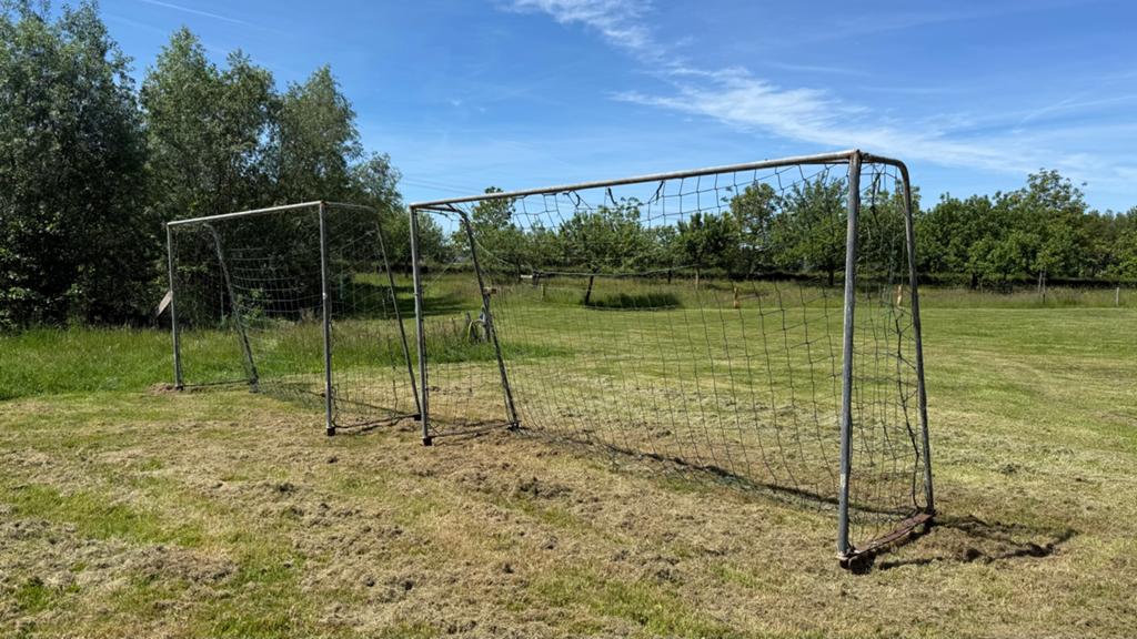 Voetbaldoel - voor in grote achtertuin, Groter dan maat XL, Ophalen, Gebruikt, Overige typen