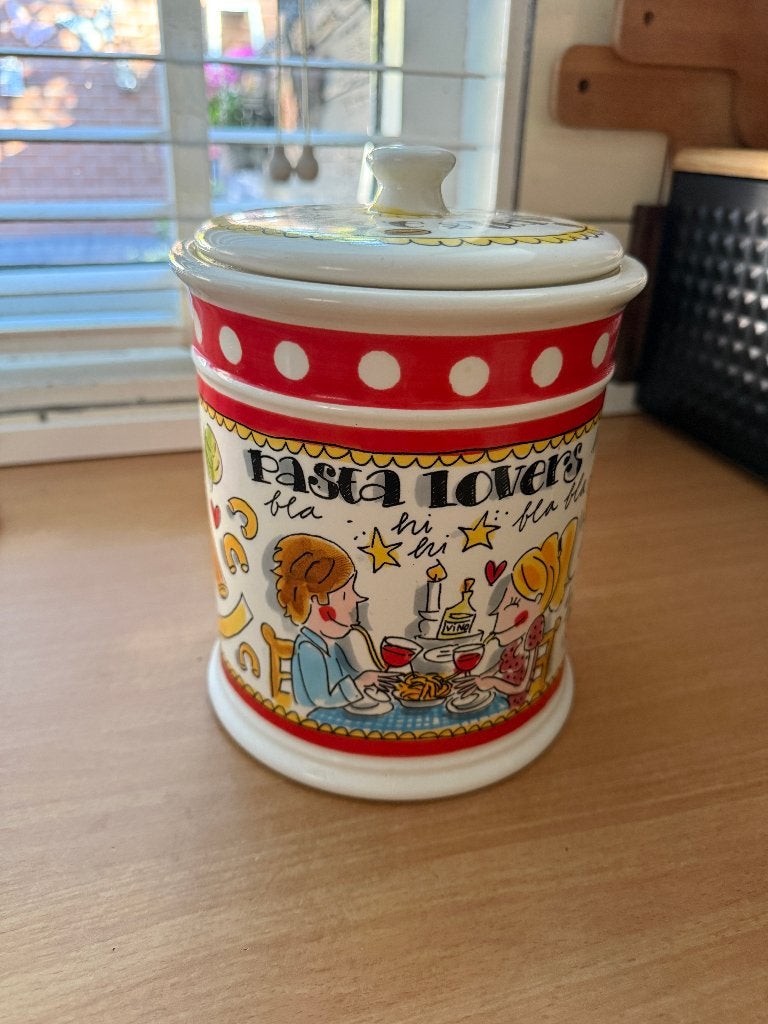 Blond Amsterdam Voorraadpot Rood ( de serie even bijkletsen), Voorraadpot, Ophalen of Verzenden, Zo goed als nieuw, Blond Amsterdam