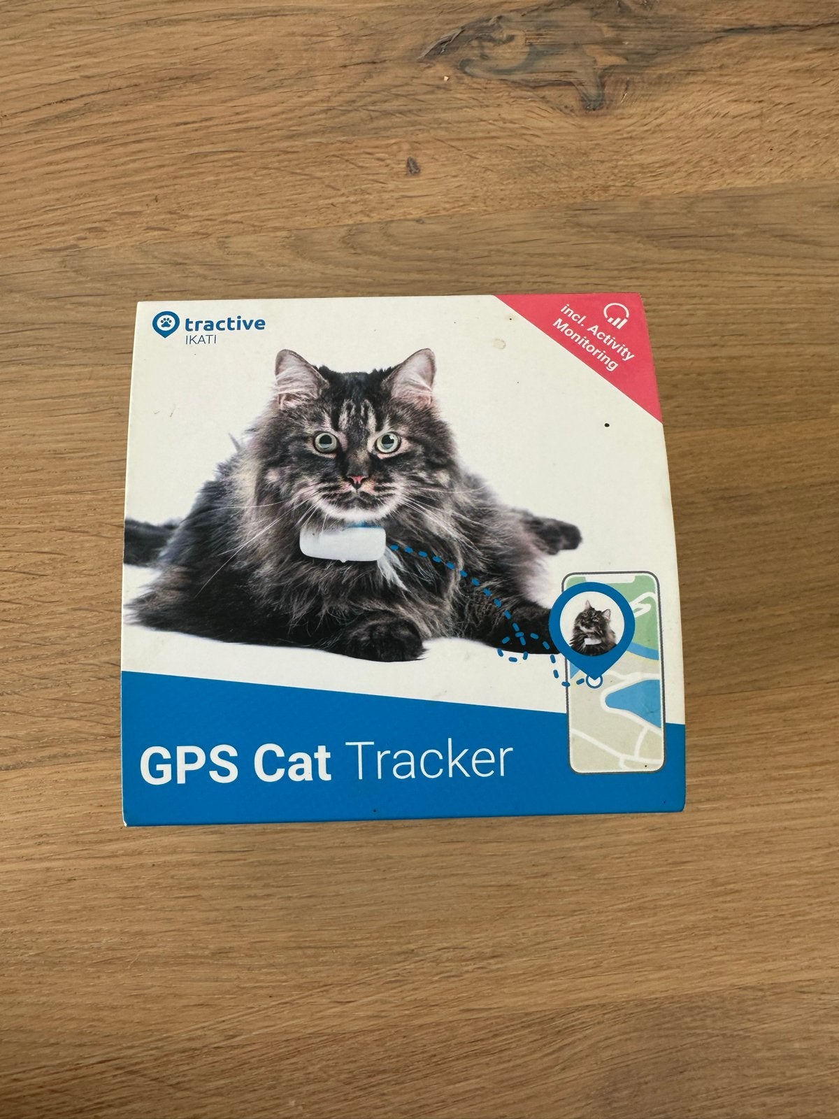 Tractive GPS tracker voor katten en kittens IKATI, Dieren en Toebehoren, Ophalen of Verzenden, Zo goed als nieuw