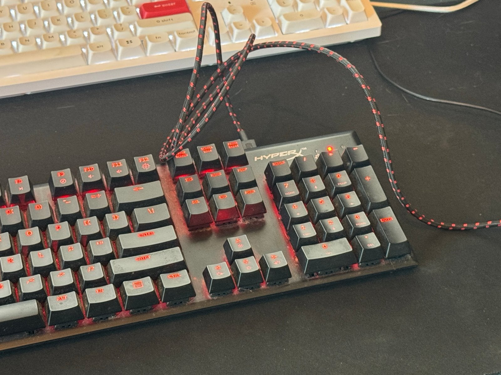 HyperX Alloy FPS Gaming Toetsenbord - QWERTY, Gebruikt, Gaming toetsenbord, Ophalen of Verzenden, Qwerty