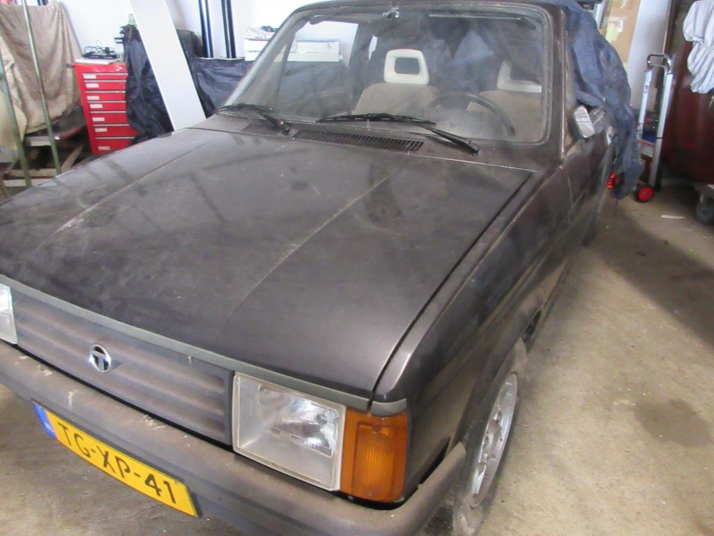 TALBOT SAMBA CABRIOLET schuurvondst, Auto's, Oldtimers, Stof, Beige, Cabriolet, Zwart