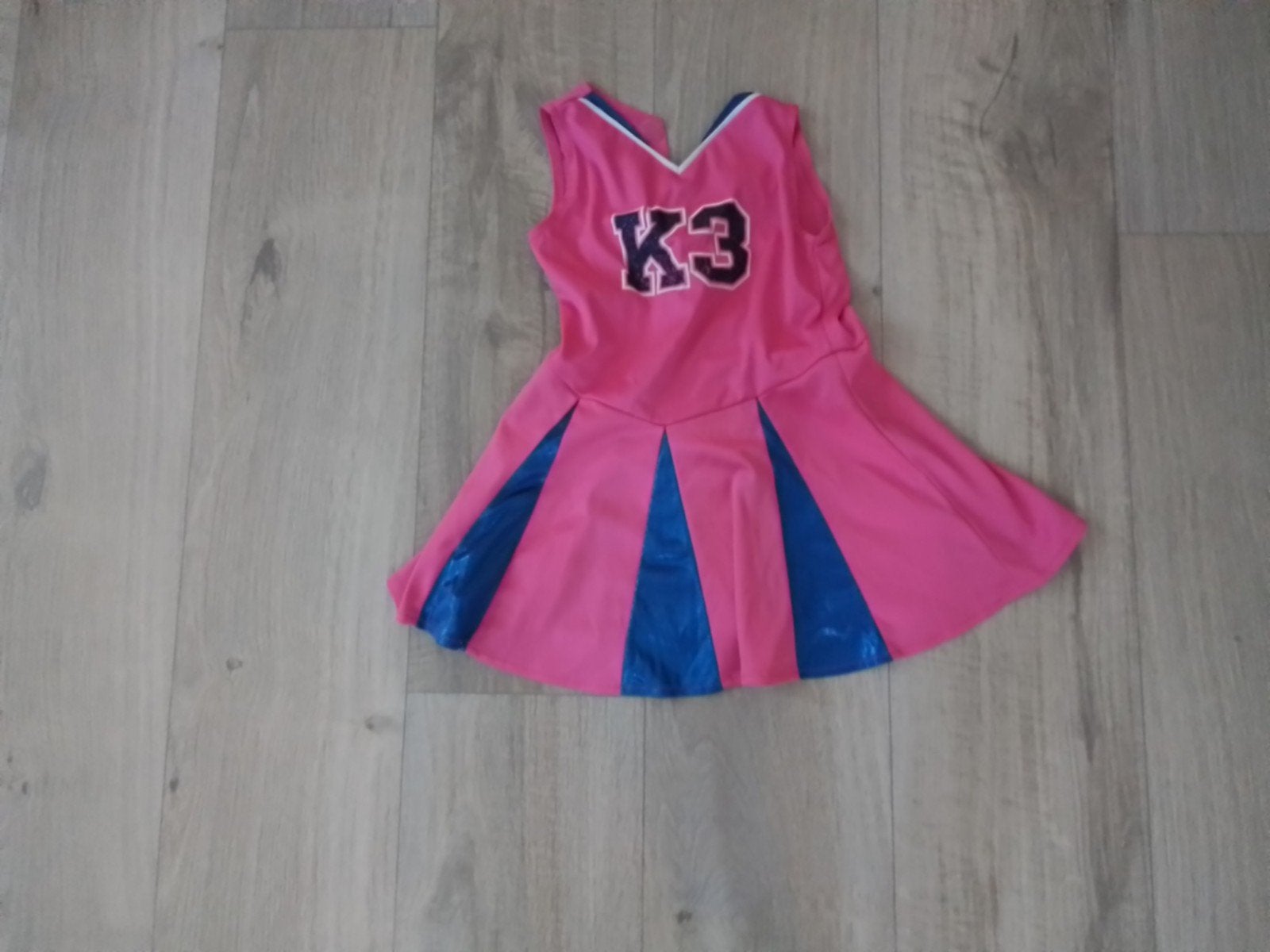 K3 jurk roze met blauw - maat 116, Ophalen of Verzenden, Gebruikt, 110 t/m 116, Meisje