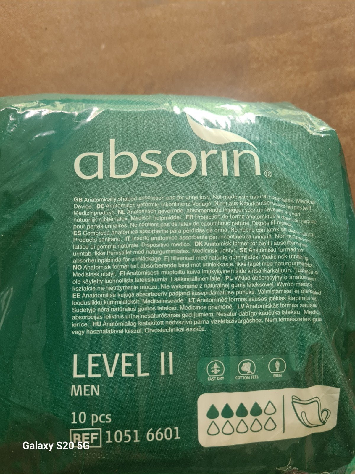 Absorin men, Diversen, Ophalen of Verzenden