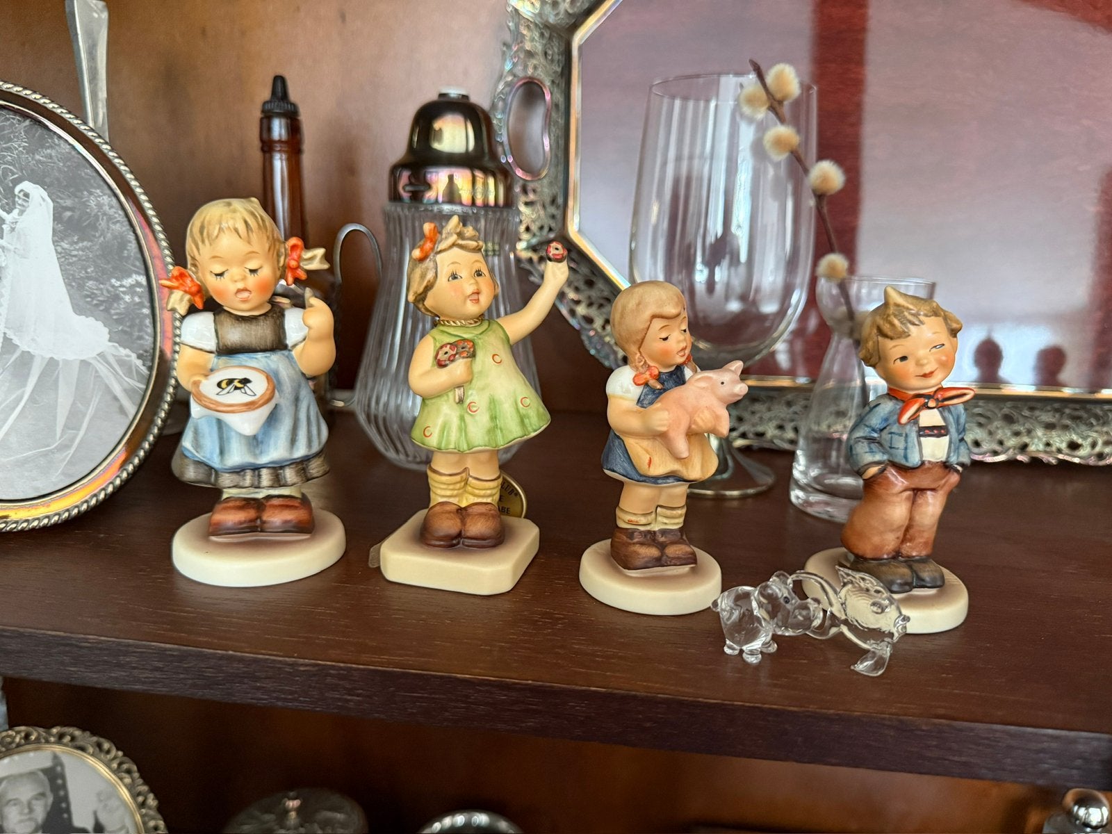 Hümmel beeldjes en bordjes, Ophalen