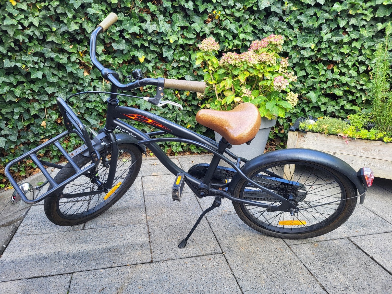 Foto 2 van Kinderfiets - Black Fighter