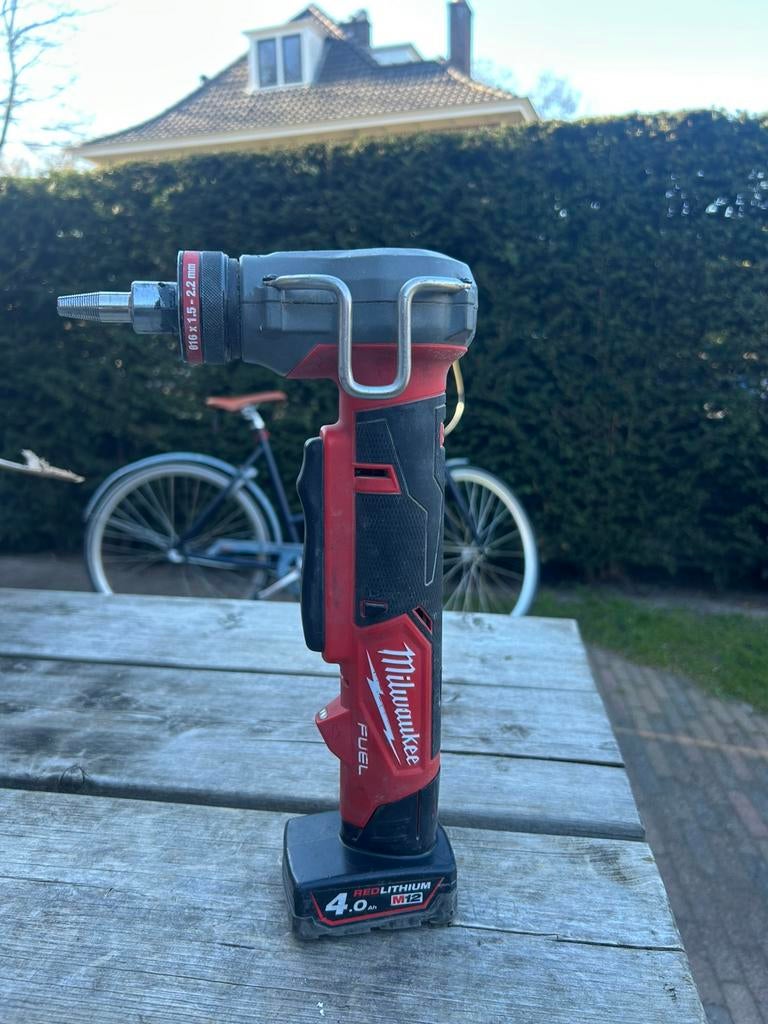 Milwaukee M12 FPXP expansietool, Ophalen of Verzenden, Zo goed als nieuw