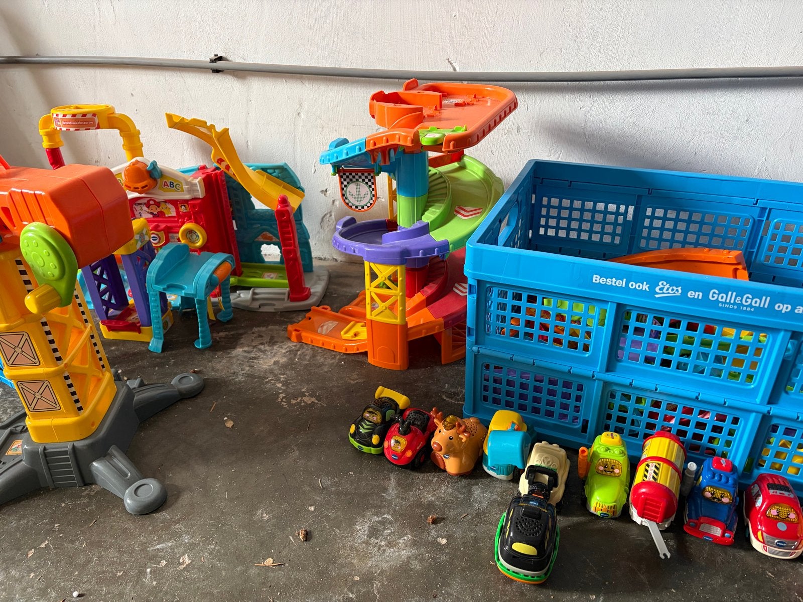Grote VTech Toet Toet Auto's en Zoef Zoef Dieren set, Kinderen en Baby's, Speelgoed | Vtech, Ophalen of Verzenden, Gebruikt, 6 maanden tot 2 jaar