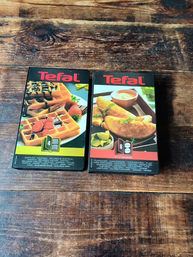 Tefal Snack Collection platen, Ophalen of Verzenden, Gebruikt