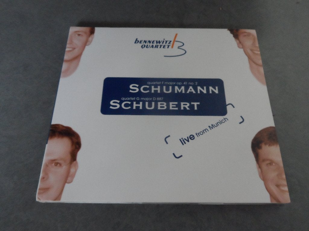 Schumann, Schubert, Bennewitz Quartet  - CD, Verzenden, Romantiek, Gebruikt, Overige typen