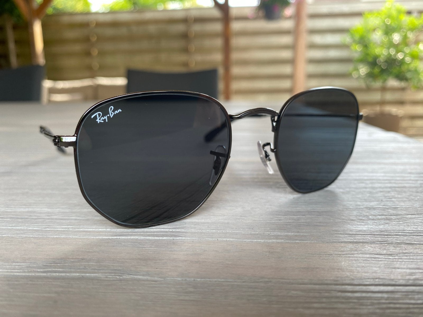 Ray Ban HEXAGONAL @COLLECTION, Zonnebril, Blauw, Nieuw, Ophalen of Verzenden